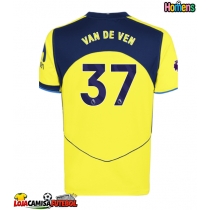 Camisa de Futebol Tottenham Hotspur Micky van de Ven #37 Equipamento Alternativo 2025-26 Manga Curta